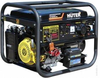 Электрогенератор Huter DY8000LXA Портативный бензиновый электрогенератор HUTER DY8000LXA мощностью 6,5 кВт предназначен в качестве резервного источника электроснабжения. Встроенный АВР.