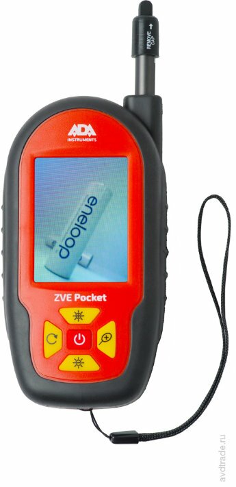 Видеоскоп ADA ZVE Pocket Дисплей: 2.7";TFT/LCD Защита от пыли и влаги: IP54,IP67 Угол зрения камеры, °: 0-120