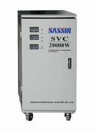 Стабилизатор напряжения однофазный Sassin SVC-20000